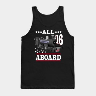 All Aboard - Trump Train Deplorable Express Tank Top